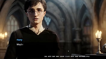 Harry Potter和Hermione在Hentai恶搞中沉迷于禁忌的BDSM咒语