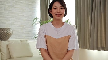 Asian housewife Kyouka Kitano's first time on camera